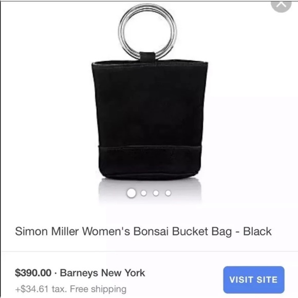 **SOLD** Simon Miller Black Bonsai 15 Bucket Bag - Picture 6 of 8